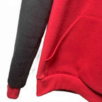 Men's Chicago 23 small Red and Black Hoodie Sweatshirt