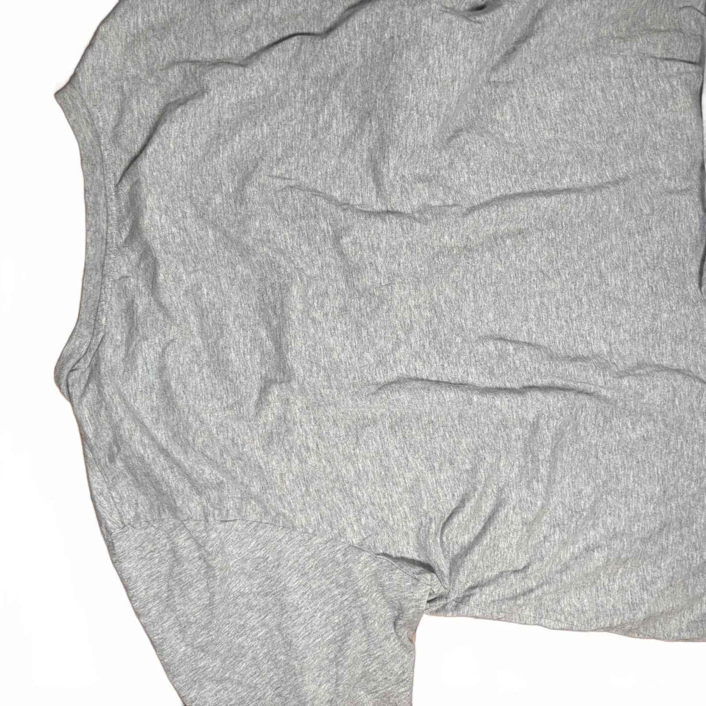 Adidas Men's Gray Logo T-Shirt Size L