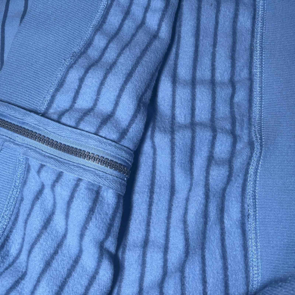 Guess Men's Striped Zip-Up Hoodie