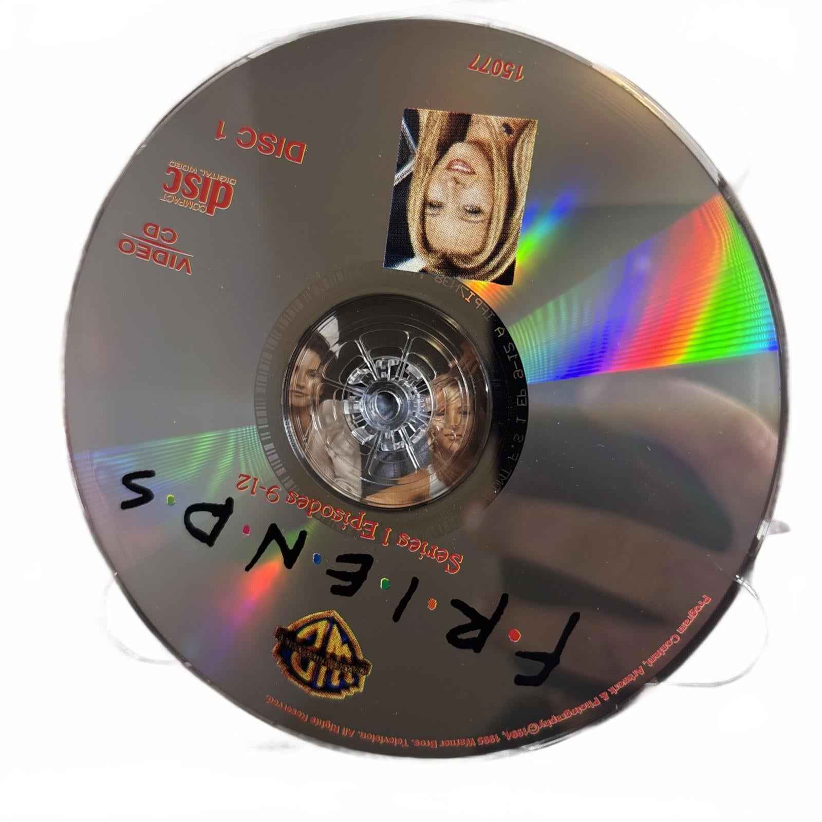 Mega Rare 1994 Friends Season 1 Episodes 9-12 Original Video CD VCD Set HTF OOP