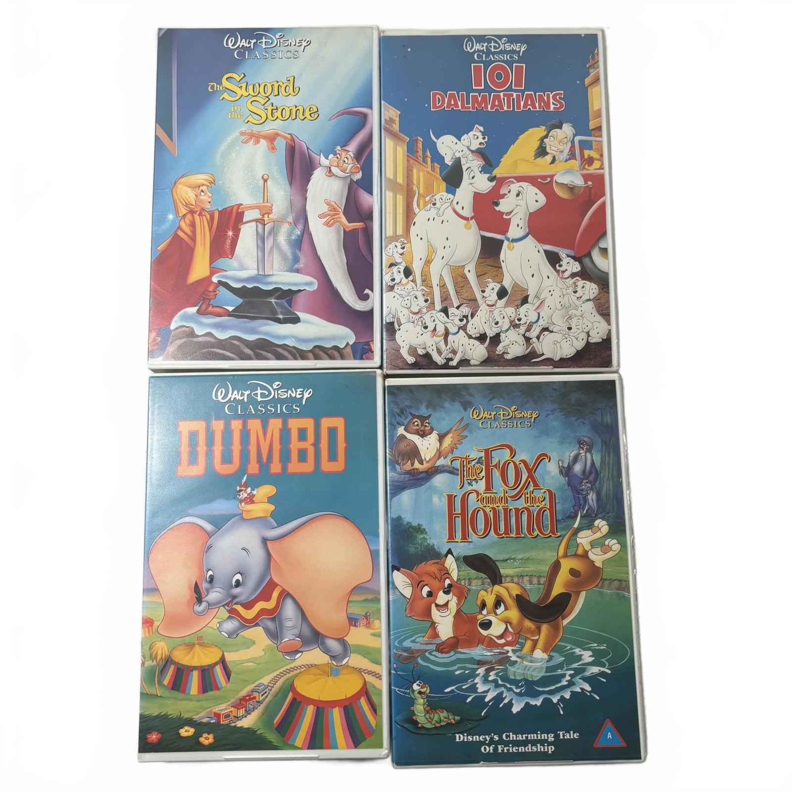 Walt Disney Classics DVD Set - Dumbo, The Sword in the Stone, 101 Dalmatians, &