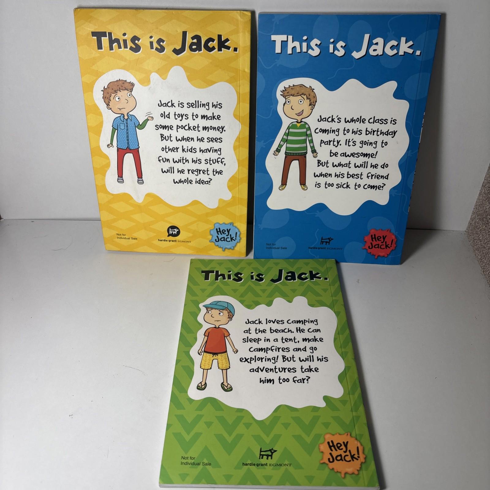 Hey Jack! Set of 3 Books | Paperback | Great Condition - Come Sell Nearly Anything