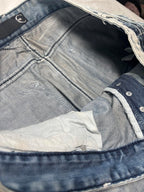 Just Cavalli Men's Straight Leg Jeans Size 31 Vintage Washed Denim Double Pocket