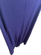 ICE Fashion Purple Maxi Dress with Decorative Front Ring Large - Come Sell Nearly Anything