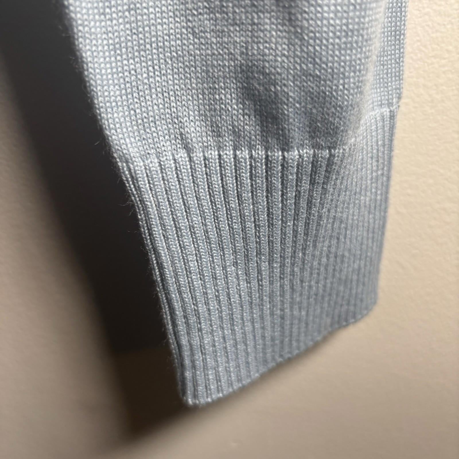 Crane Ski Merino Polyester Jumper  Navy Blue Knit Sweater BNWT - Come Sell Nearly Anything