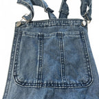 SHEIN Women's Denim Overalls Dress OXL Vintage Y2K Style
