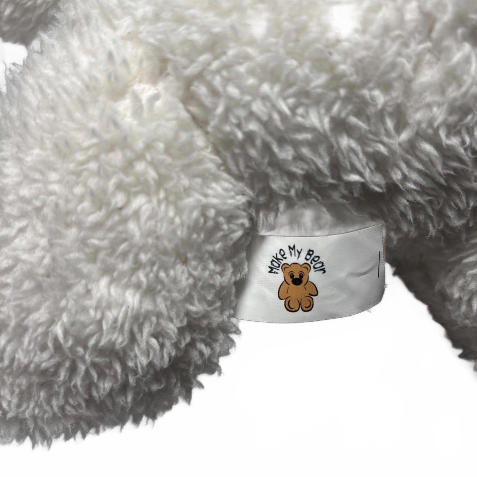 Make My Bear Australia Plush Cushy Critter Snowman (build A Bear Type)