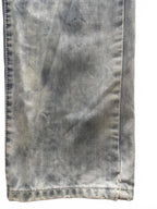 Just Cavalli Men's Straight Leg Jeans Size 31 Vintage Washed Denim Double Pocket