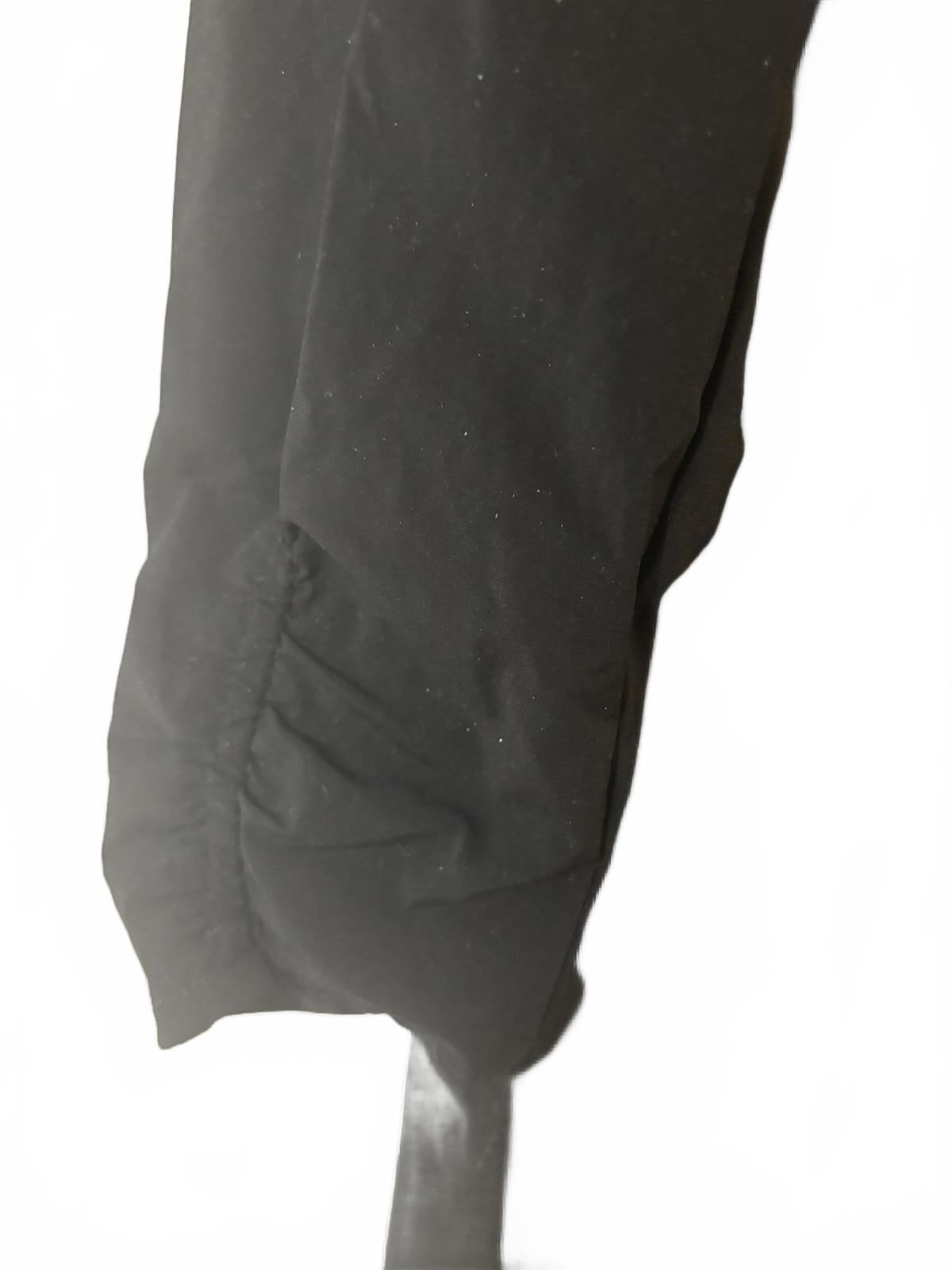 Black Long Hooded Women's Outerwear Coat Size 14 - Come Sell Nearly Anything