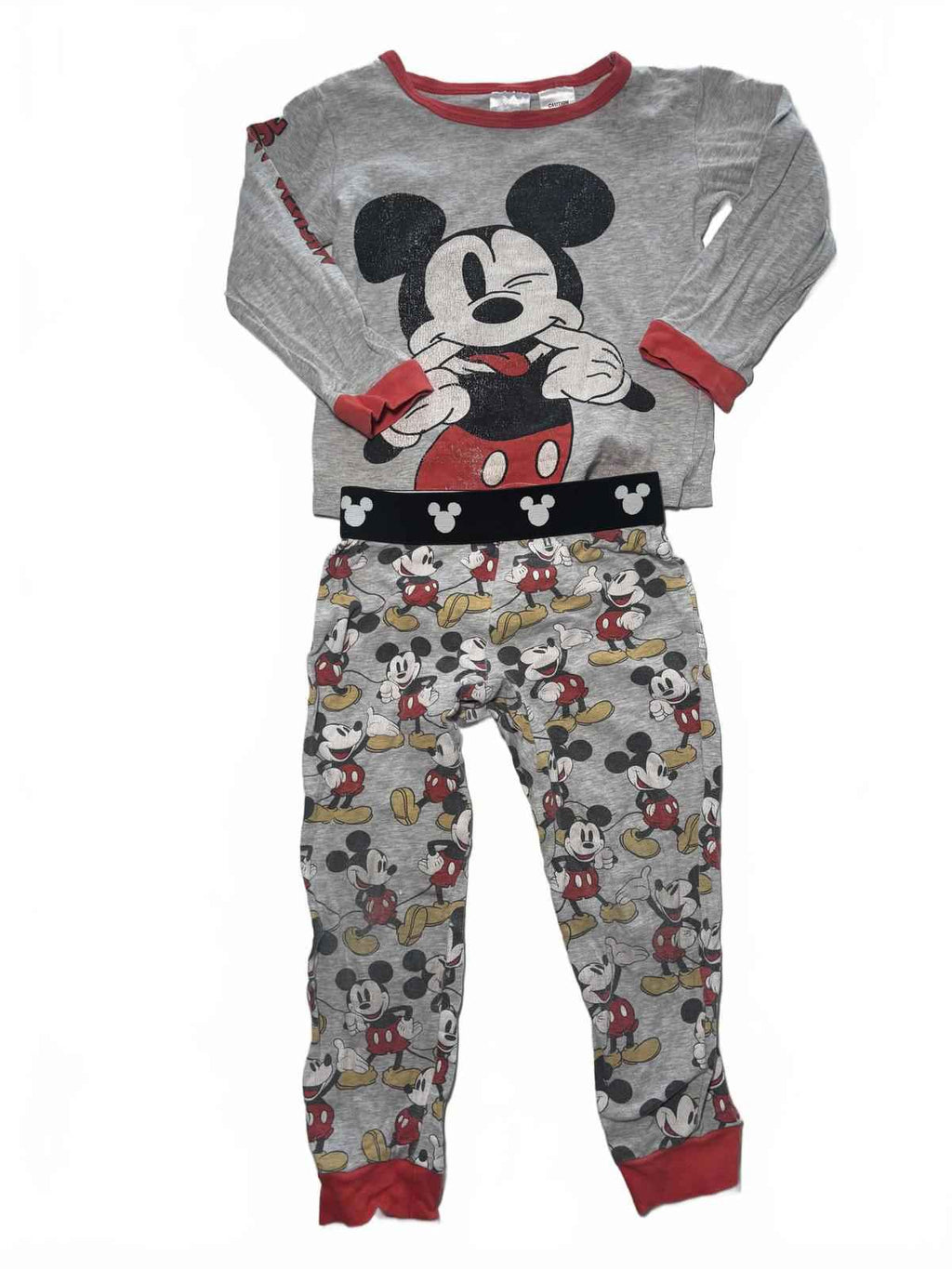 Cotton On Kids Mickey Mouse Pajama Set Size 3 Toddler Boys Girls