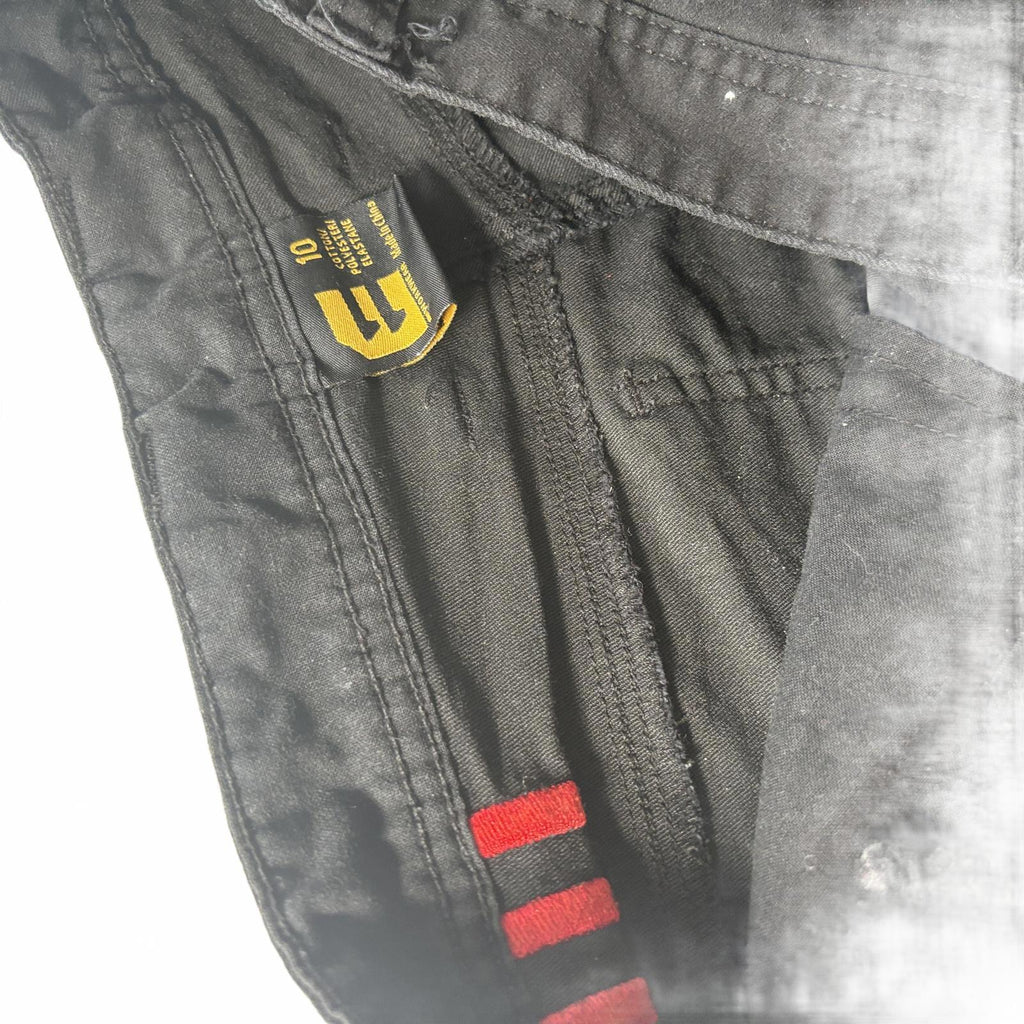 Eddie Bauer Black Casual KFC Pants Costume or Replacement Size 10 Near Mint