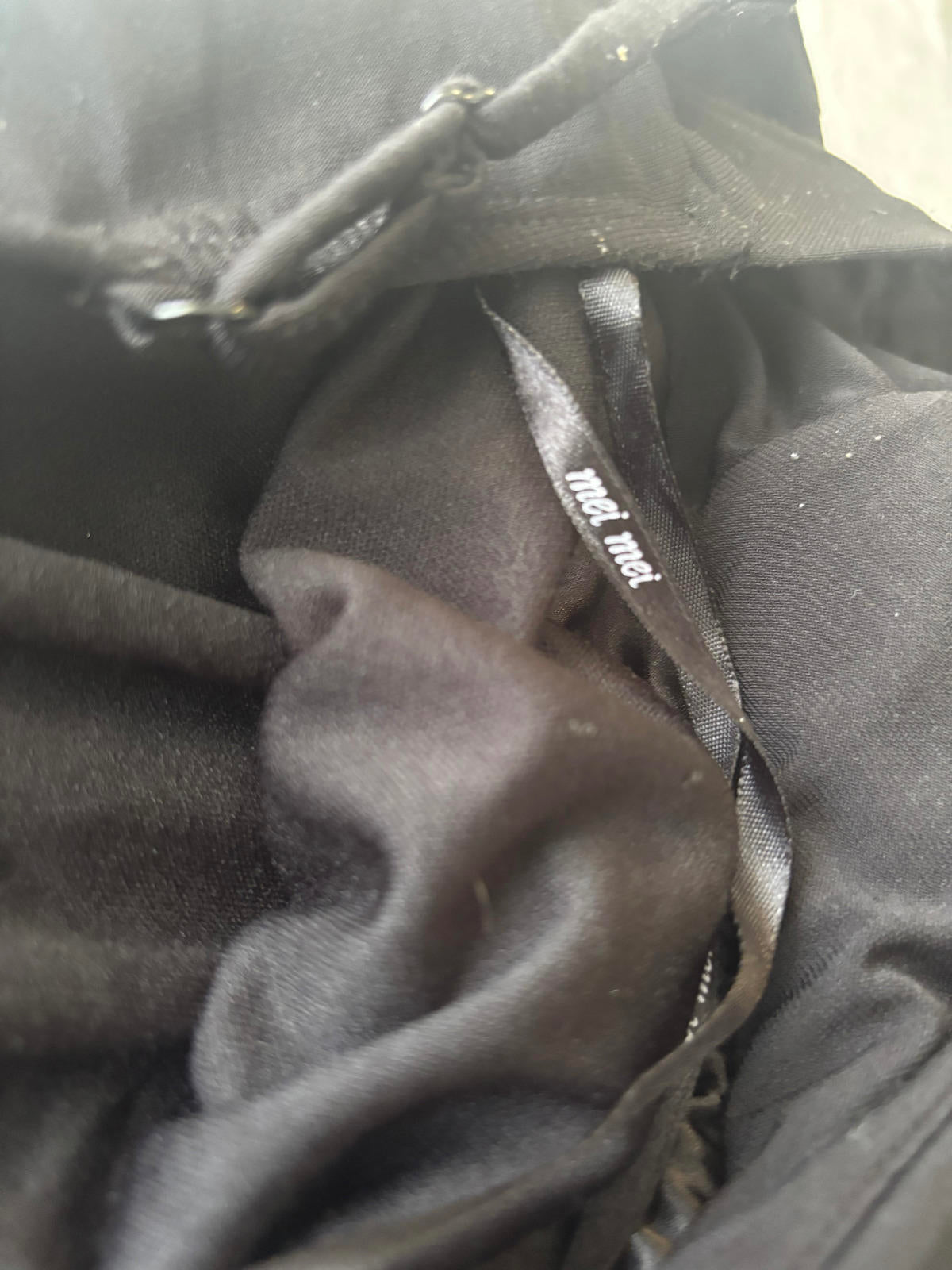 Mei Mei Black Evening Dress Size Medium - Come Sell Nearly Anything