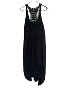 Angel Biba Black Maxi Dress Size 12 Crochet Detail #MaxiDress #AngelBiba #WomensFashion - Come Sell Nearly Anything
