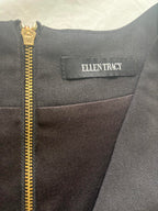 Ellen Tracy Black Sleeveless Dress Size M Classic Elegant Workwear - Come Sell Nearly Anything