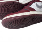 Nike Air Jordan 1 Low Men's Sneakers Size 7 Burgundy White