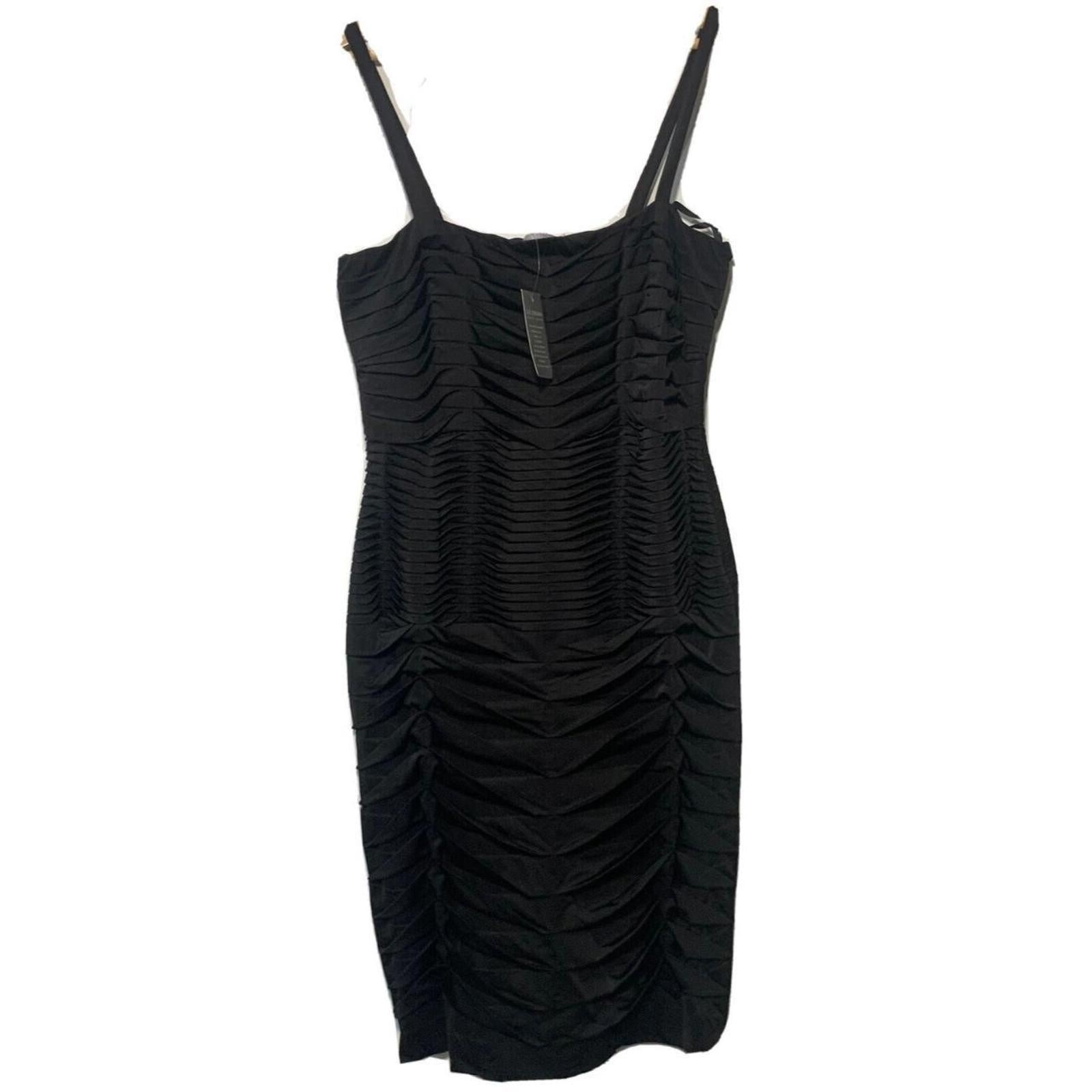 LIZ JORDAN Ladies Black Silluette Formal Evening Party Midi Dress- Size 14 bnwt - Come Sell Nearly Anything