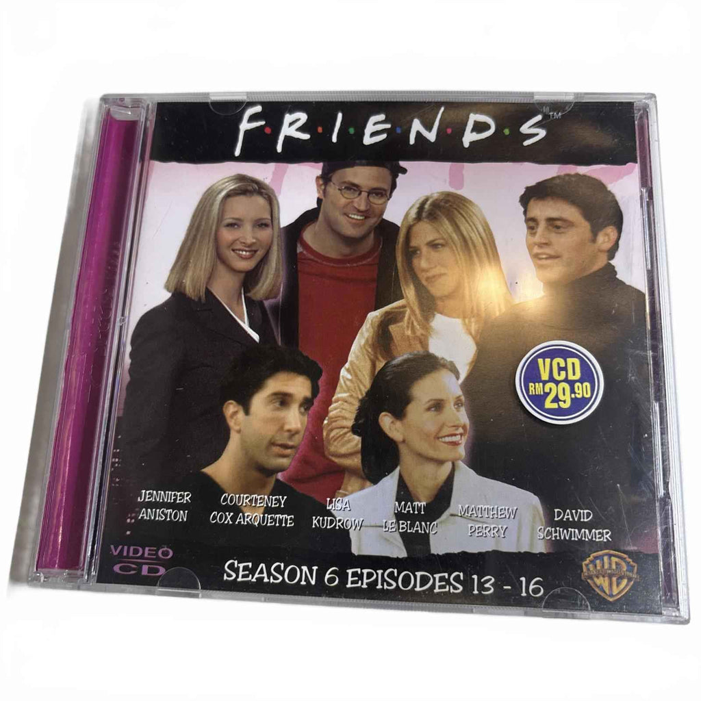 Mega Rare 2000 Friends Season 6 Episodes 13-16 Original Video CD VCD