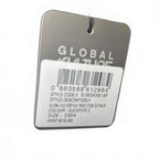 Global Kulture Black Purple Ball Cap Hat Snapback Baseball BNWT