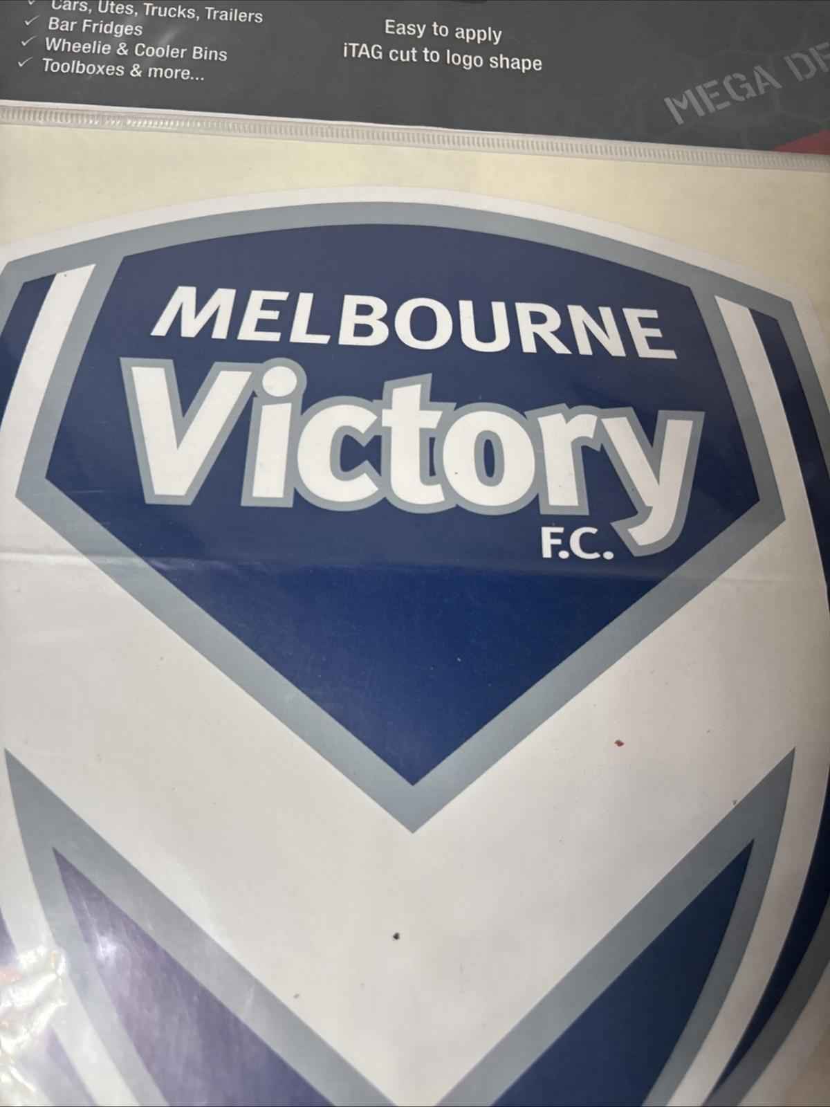 A-League Melbourne Victory Mega Supersized Logo Decal Sticker. X Large 25cm