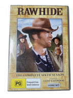 RAWHIDE The Complete Sixth (6) Season DVD Set Region 4 Clint Eastwood TV Series - Come Sell Nearly Anything