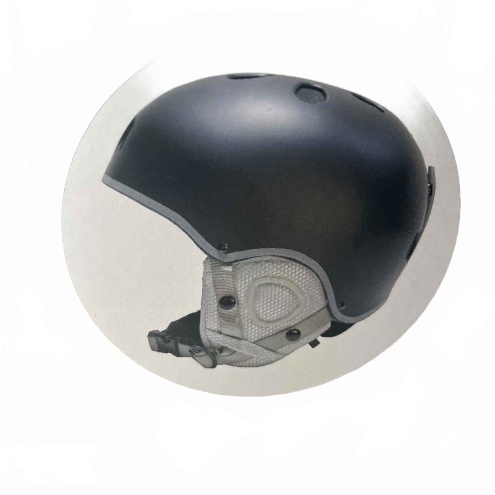 Crane SnowExtreme Ski Helmet Kids Size Small Black/Grey 48-52cm