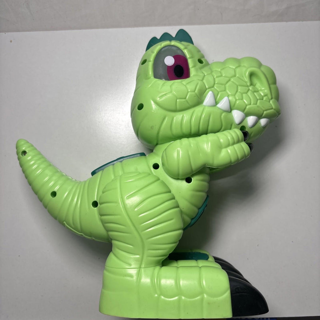 Electronic Green Rex Dinosaur with Lights and Sounds - Works
