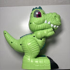 Electronic Green Rex Dinosaur with Lights and Sounds - Works