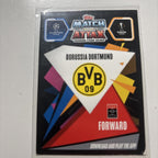 Erling Haaland 2020-21 Topps Match Attax 100 Club Soccer Card #CL10