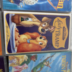 Walt Disney Classics VHS Tape Collection - Peter Pan, Lady and the Tramp, Robin 