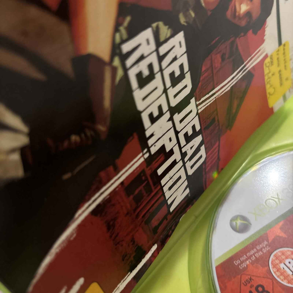 Red Dead Redemption Xbox 360 Game PAL Complrtr With Manual No Map