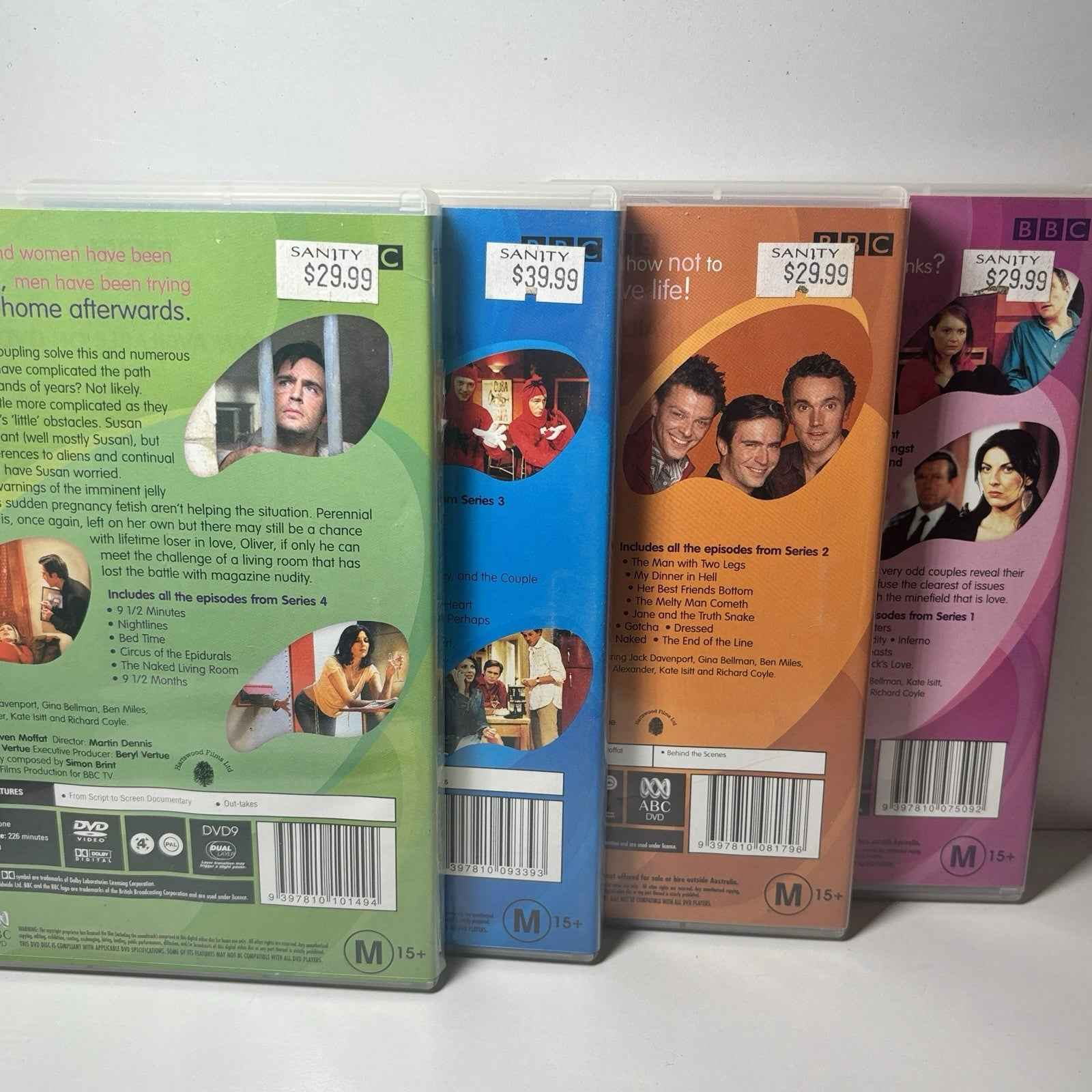 Coupling (Series 1-4) DVD Bundle Region 4