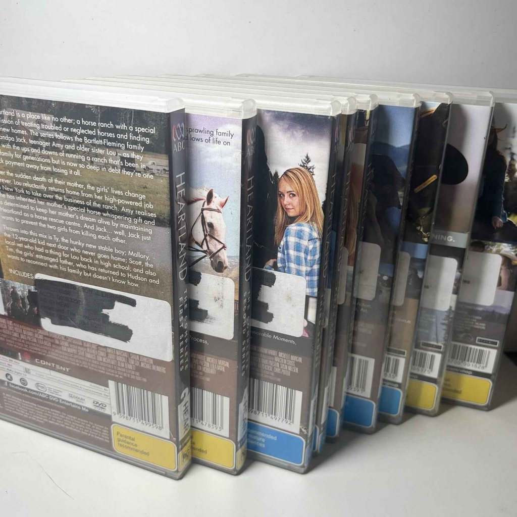 Heartland (Series 1,2 3,5 6, 8, 12 14 & 15 ) DVD Bundle Region 4