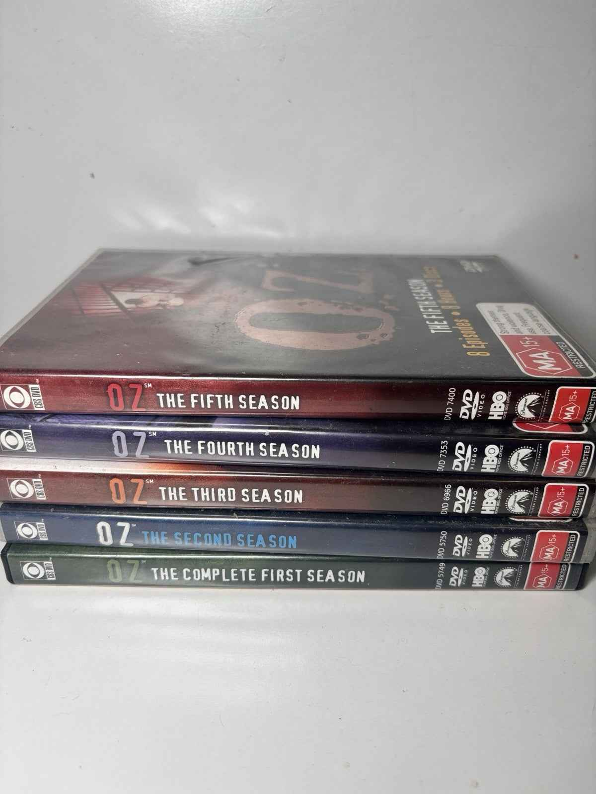 Oz (Seasons 1-5) DVD Bundle Region 4