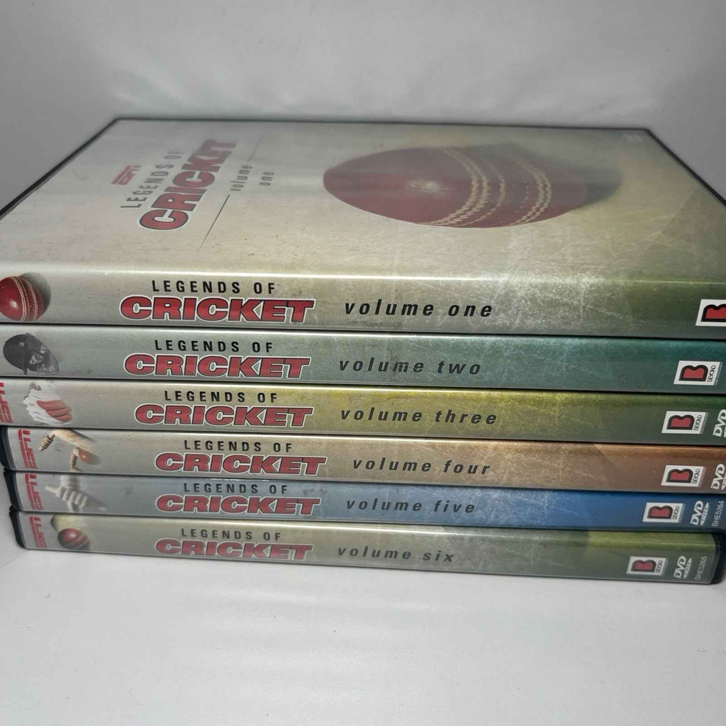 Legends of Cricket (Volumes 1-6) DVD Bundle Region 4