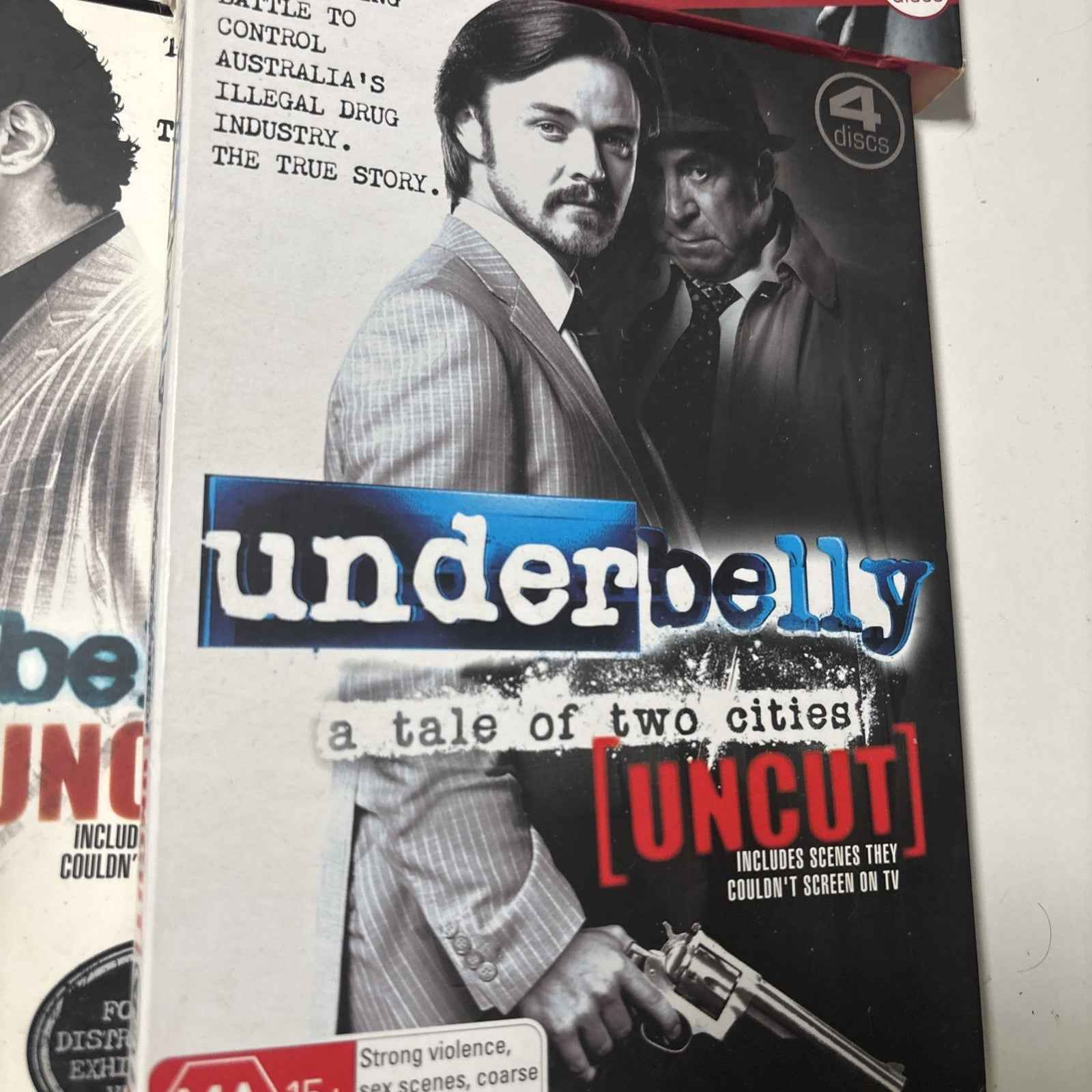 Underbelly Uncut Dvd Lot Golden Mile Badness Razor A Tale of Two Cities R4 Pal