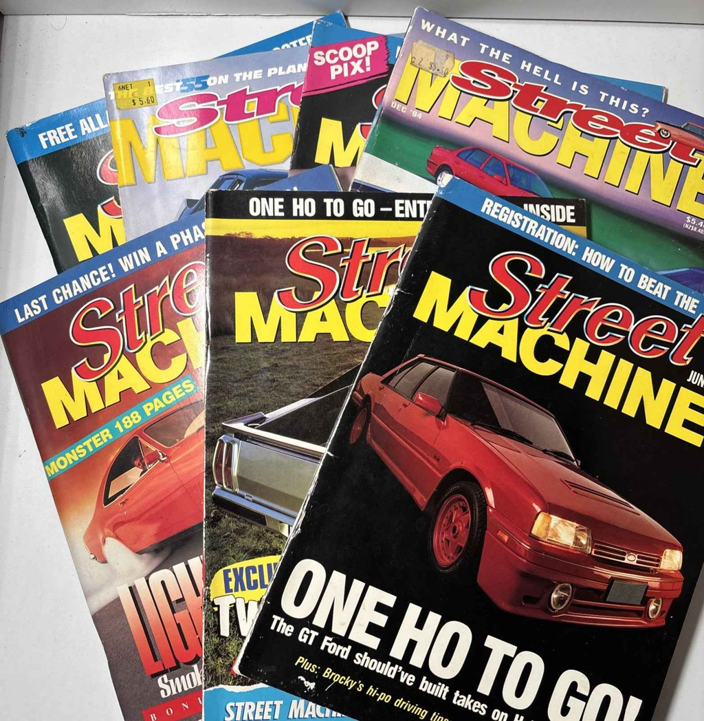 Street Machine Magazine / Poster X7 1988 - 1996 Rare Issues Km003