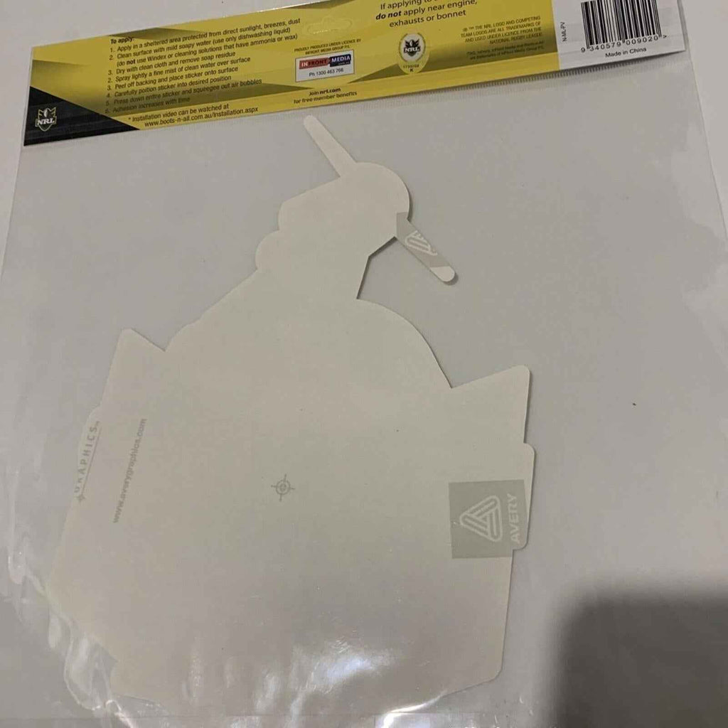 Melbourne Storm NRL 2020 Premiers Premiership Supersized Mega Car 25cm Sticker.