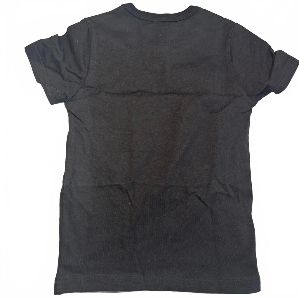 Generic Solar System Graphic Black T-Shirt Medium Kids Science Space Tee