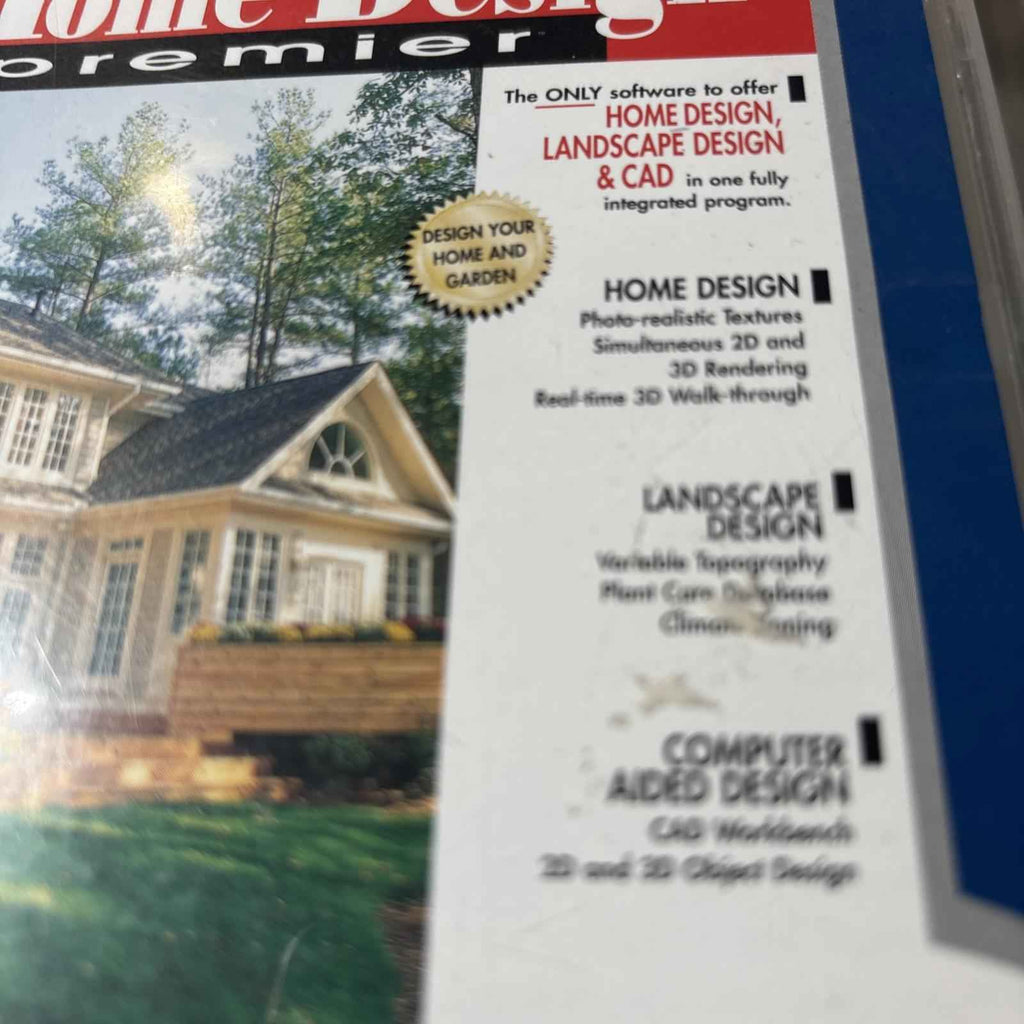 ACTIVISON HOME DESIGN PREMIER PC GAME EXPERT SOFTWARE WINDOWS 95