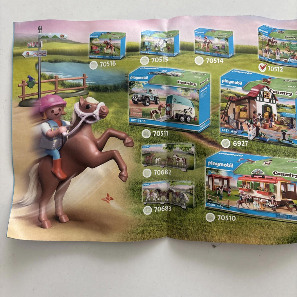 Playmobil Country Adventure Pony Ride 55pc 70512