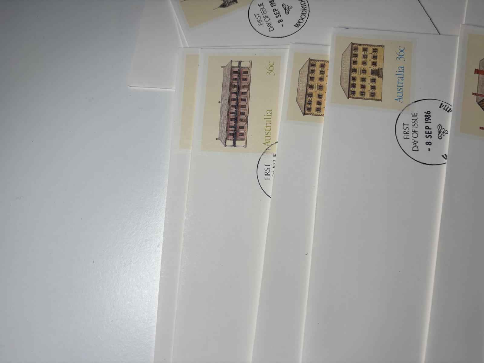 Australia 1986 First Day Cover Stamps Collection