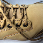 Hard Yakka 3056 Women's Work Boots. 6.5 Steel Cap Safety Wheat Lace Zip Y60240