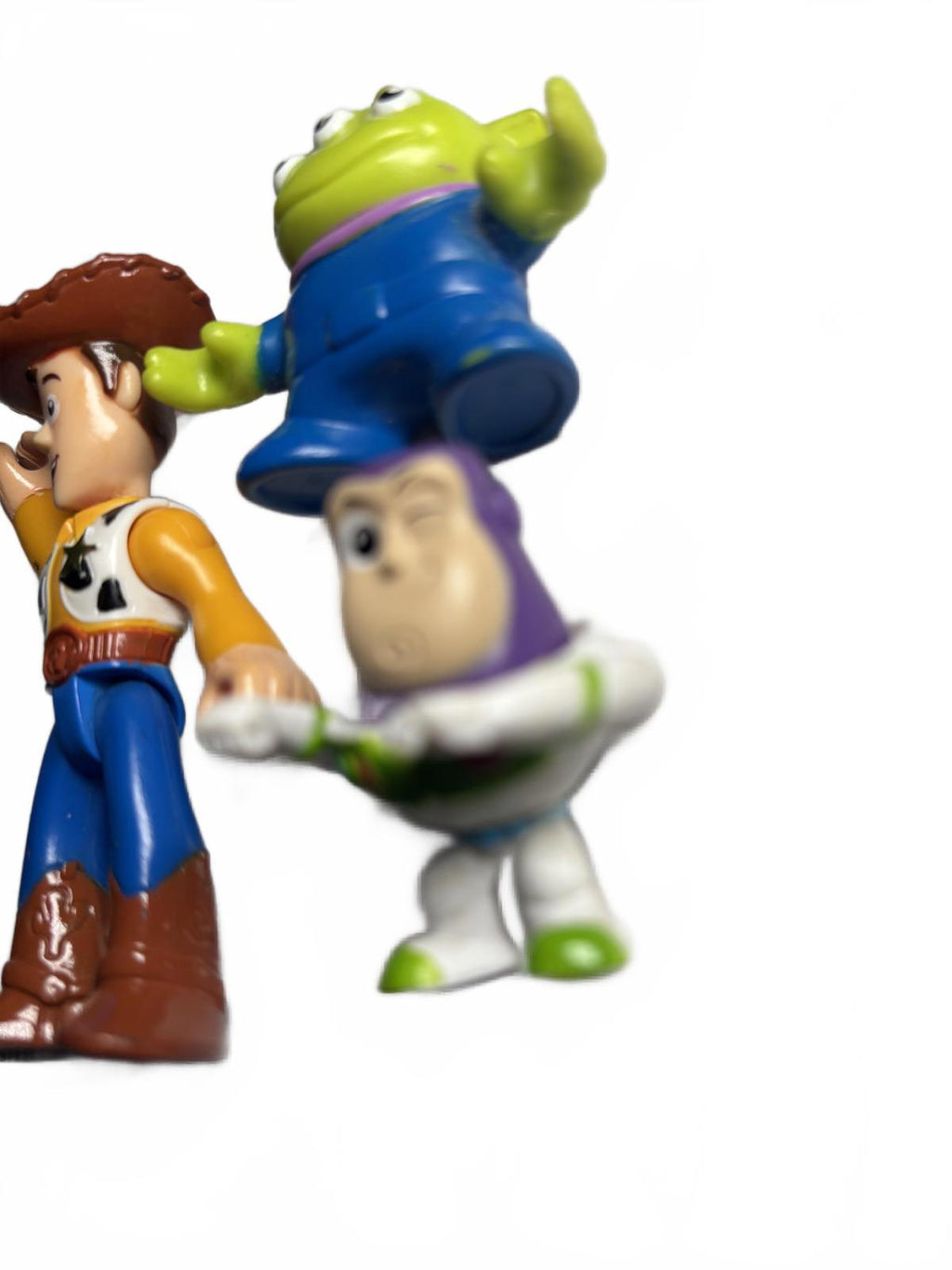 DISNEY Pixar TOY STORY Sheriff WOODY Buzz Plastic Action FIGURES Toys