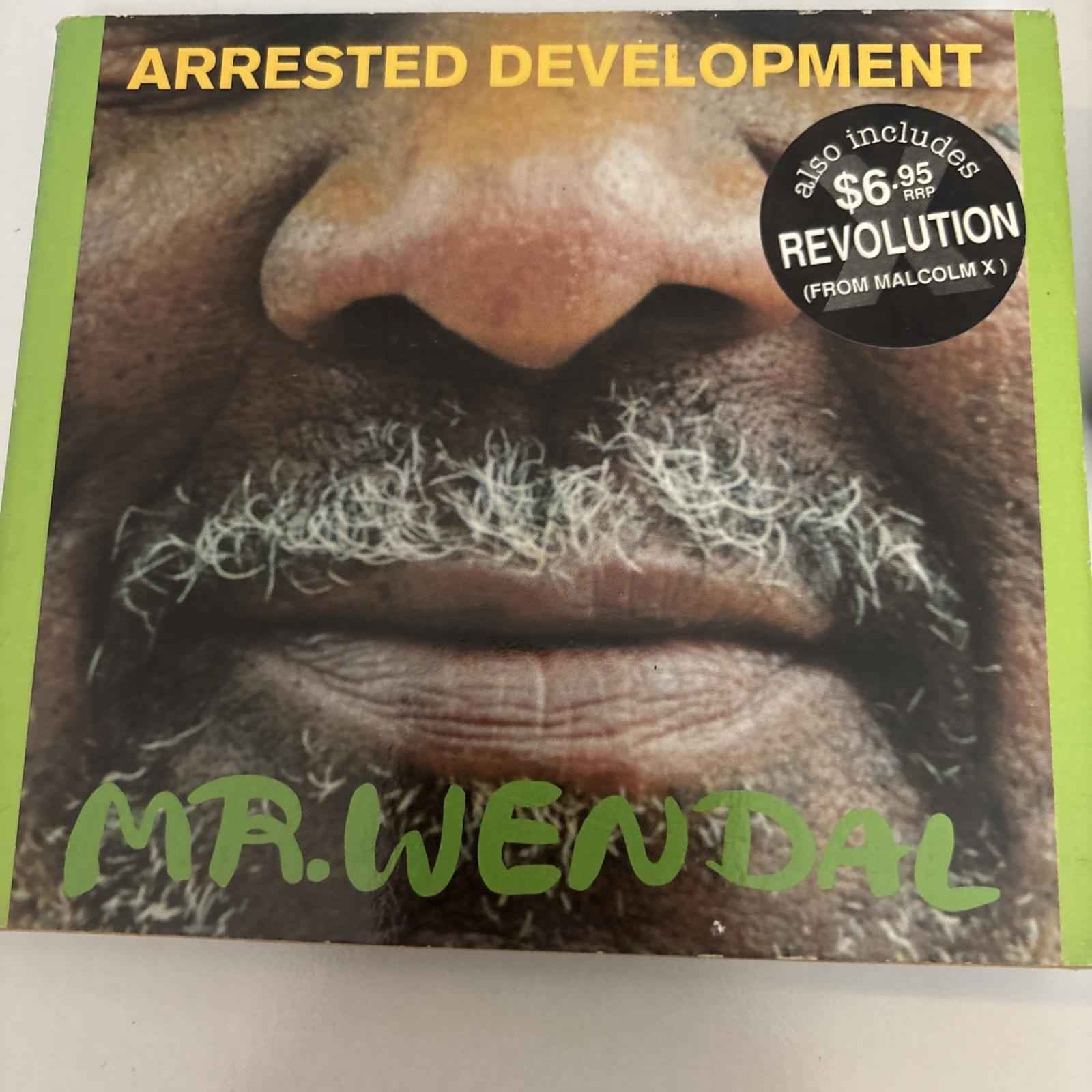 ARRESTED DEVELOPMENT CD Single - MR WENDAL - Digipak 1992 4-trax Hip Hop