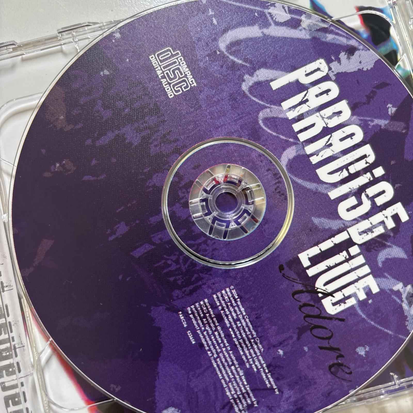 Paradise Live Adore CD & DVD Pack Christian Worship Guy Sebastian Anna Button VG