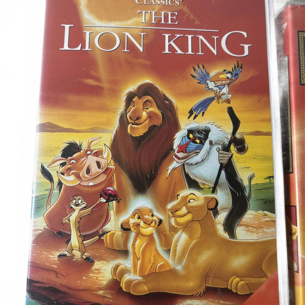 The Lion King And The Lion King II Simba’s Pride VHS Clamshell - Come Sell Nearly Anything