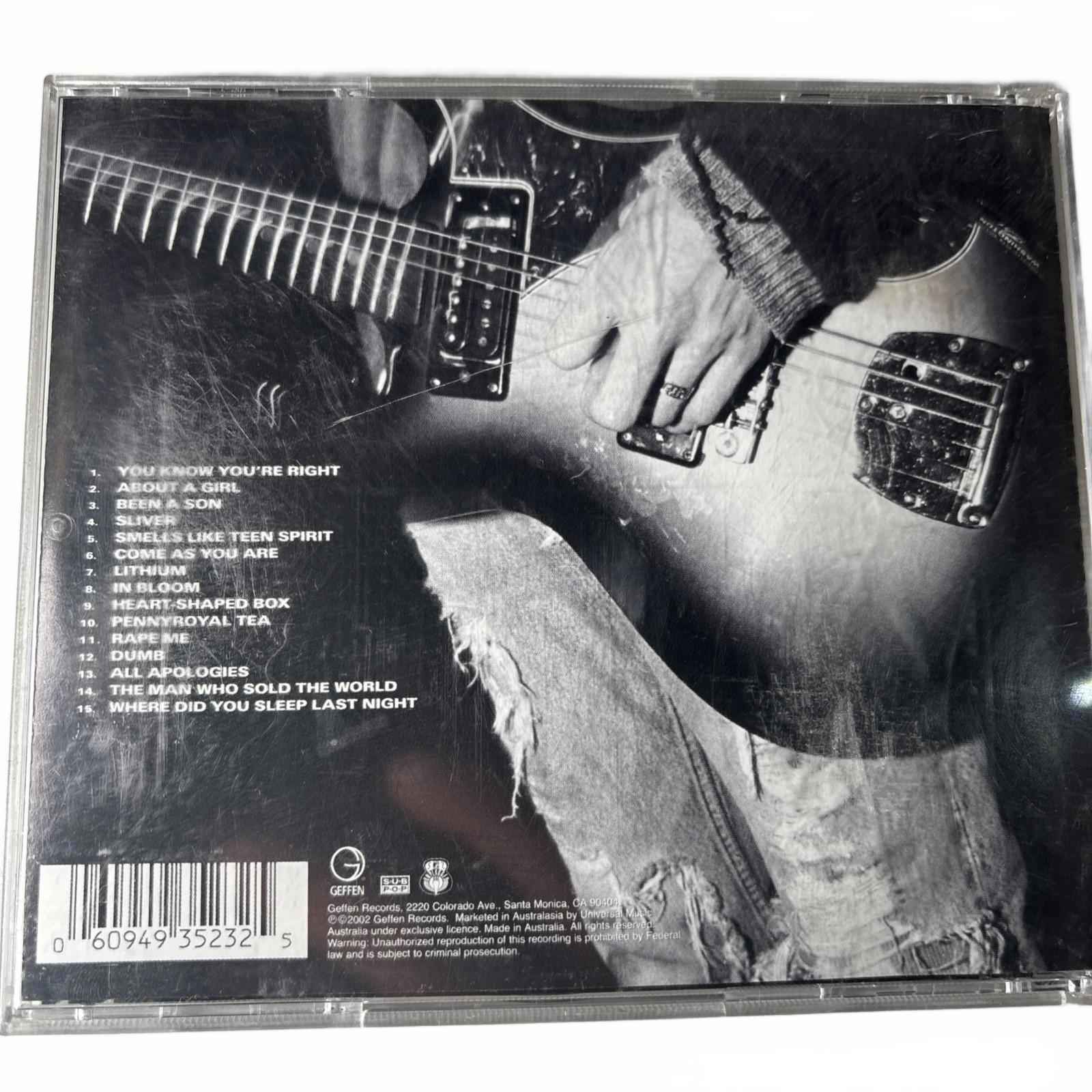 NIRVANA - Nirvana (CD, 2002) Compilation - 15 Tracks - Very Good Condition