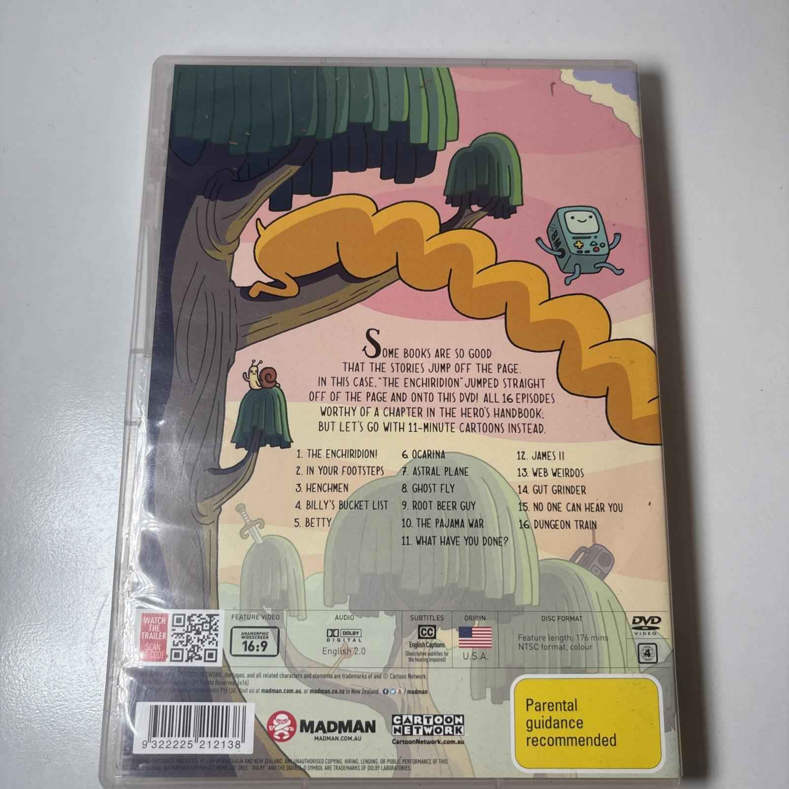 Adventure Time - The Enchiridion - DVD (Brand New Sealed)