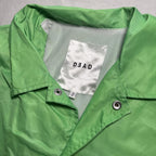 Genuine New Dead Studios Jacket  Box Logo Long Sleeve Green Y2K Size 2 (S/M)