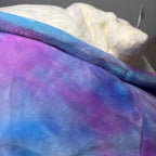 Squishmallows Snail Pink Blue Purple Tie Dye Cream Elysa Soft Pillow Plush Toy